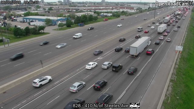 Highway 410 North of Steeles Avenue