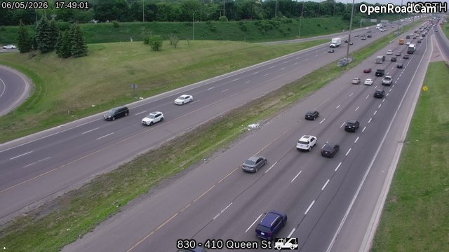 Highway 410 near Queen Street