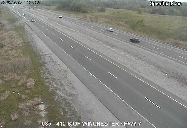 Highway 412 South of Winchester Road and Highway 7