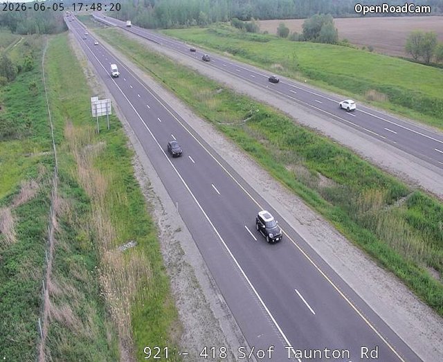 Highway 418 South of Taunton Road