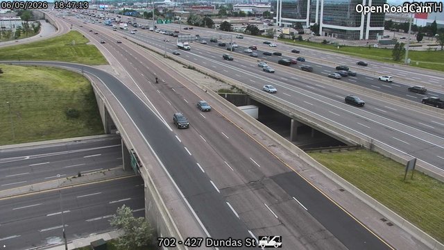 Highway 427 near Dundas Street
