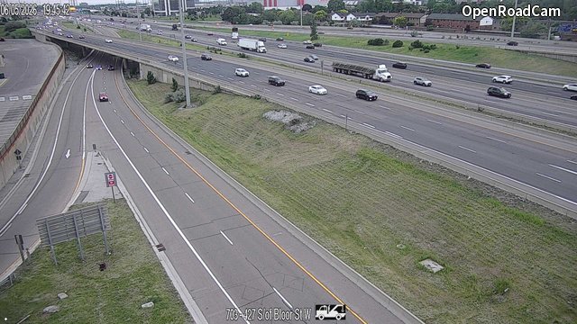 Highway 427 South of Bloor Street West