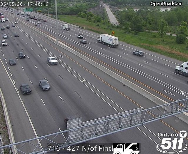 Highway 427 North of Finch Avenue West