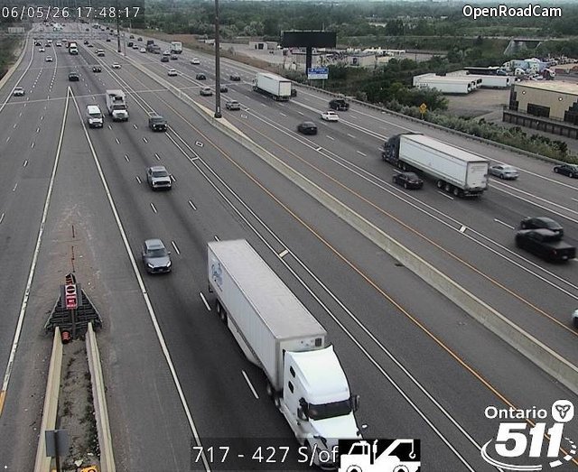 Highway 427 South of Highway 407
