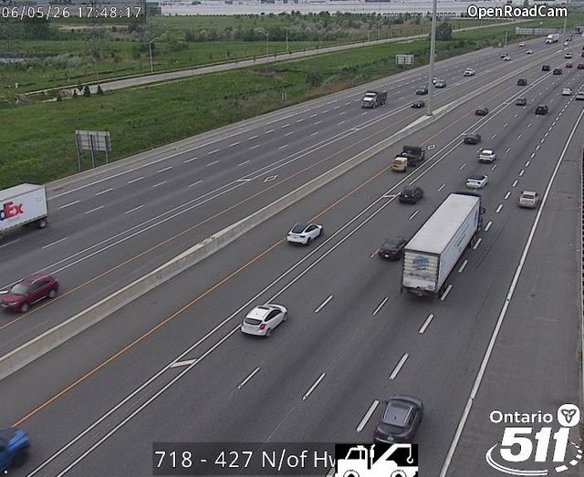 Highway 427 North of Highway 407