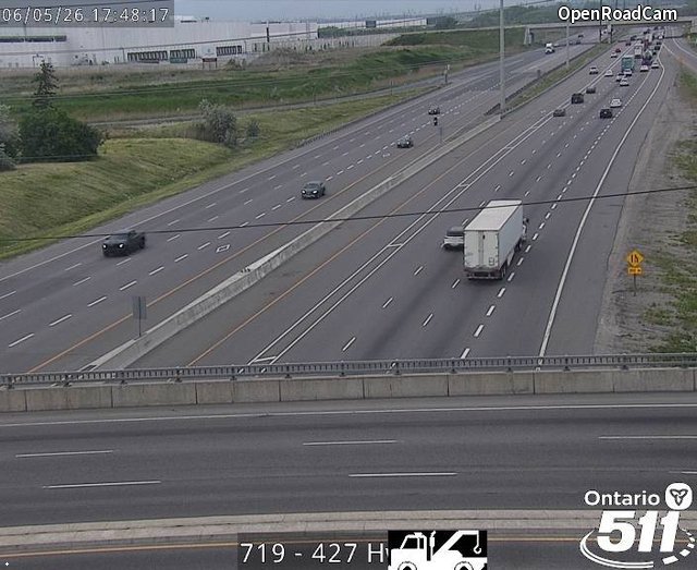 Highway 427 near Highway 7