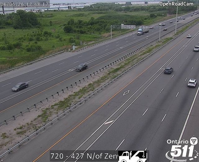 Highway 427 North of Zenway Boulevard