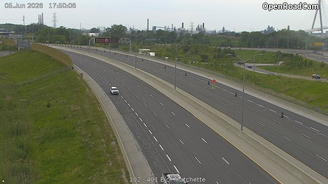 Highway 401 East of Matchett Road