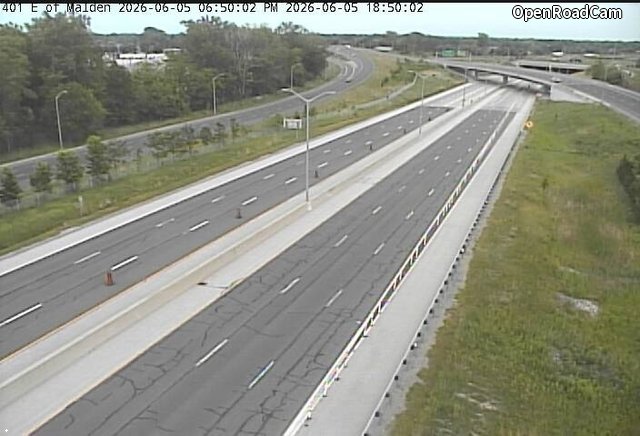 Highway 401 near Malden Road
