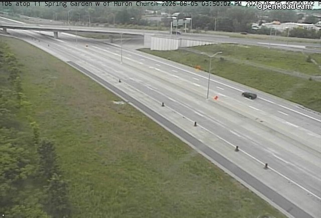 Highway 401 near EC Expressway and Spring Garden Tunnel