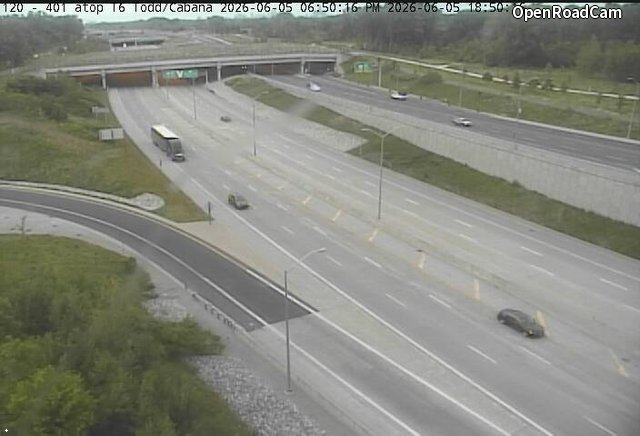 Highway 401 atop Todd/Cabana Tunnel