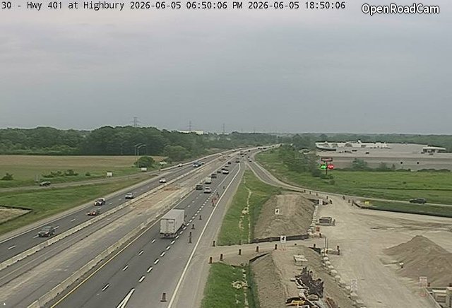 Highway 401 near Highbury Avenue South