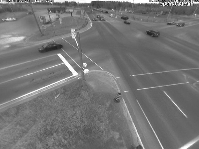 Highway 7 at Highway 28