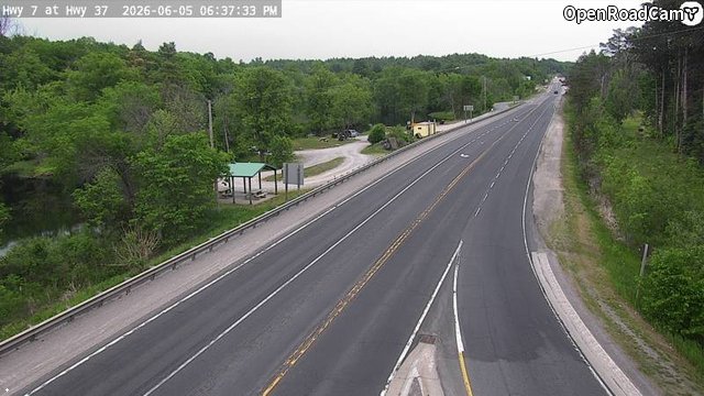 Highway 7 at Highway 37