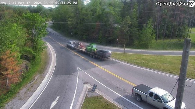 Highway 7 at Highway 37