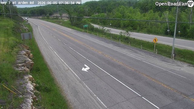 Highway 7 at Arden Road