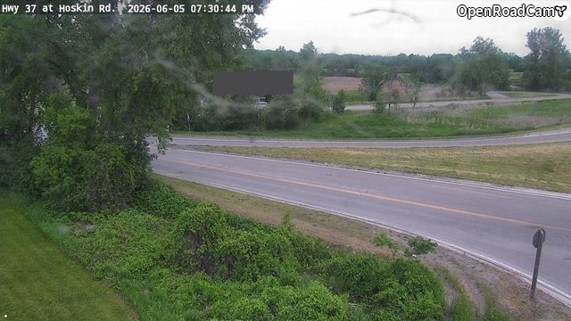 Highway 37 at Hoskin Road