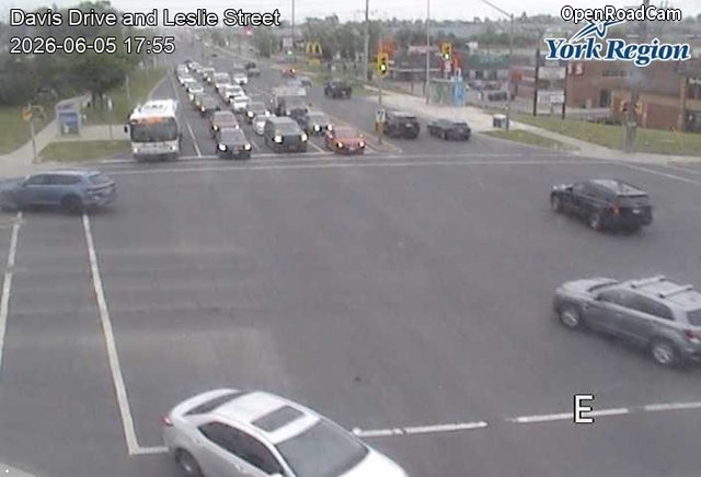 Davis Drive and Leslie Street