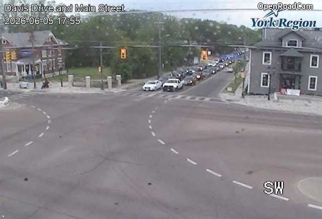 Davis Drive and Main Street