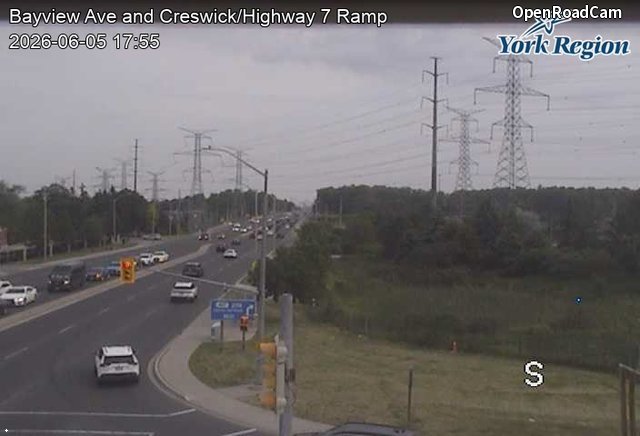 Bayview Ave and Creswick/Highway 7 Ramp