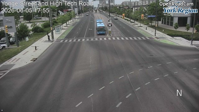 Yonge Street and High Tech Road