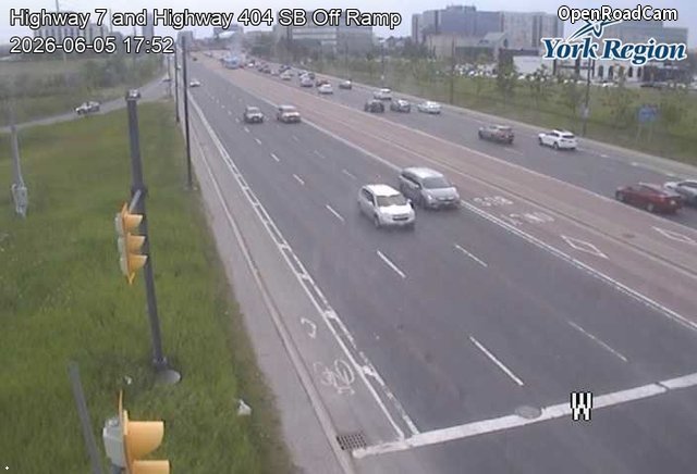 Highway 7 and Highway 404 SB Off Ramp