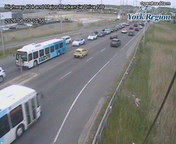 Highway 404 and Major Mackenzie Drive NB