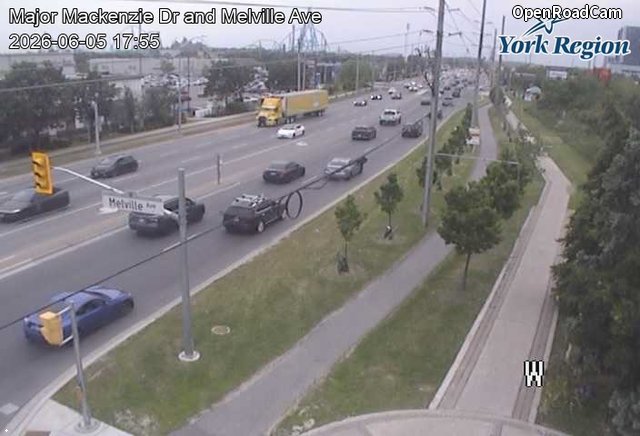 Major Mackenzie Dr and Melville Ave