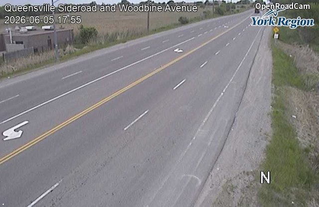 Queensville Sideroad and Woodbine Avenue