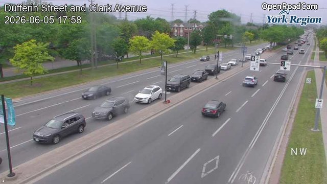 Dufferin Street and Clark Avenue