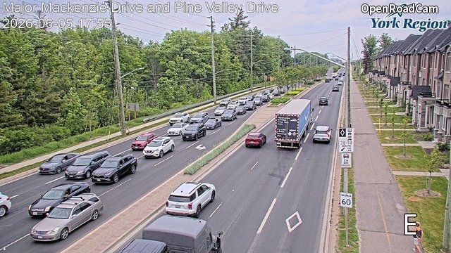 Major Mackenzie Drive and Pine Valley Drive