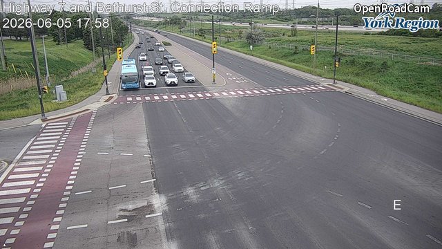 Highway 7 and Bathurst St. Connection Ramp 