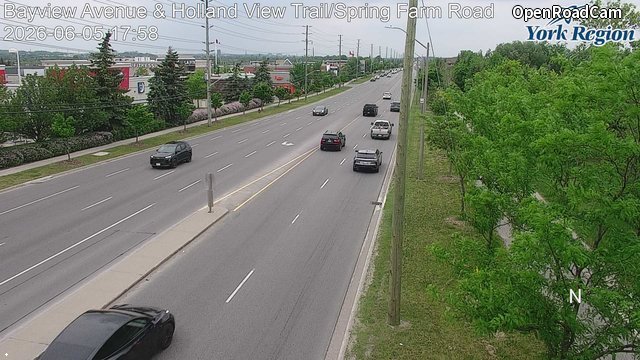 Bayview Avenue & Holland View Trail/Spring Farm Road
