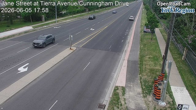 Jane Street at Tierra Avenue/Cunningham Drive