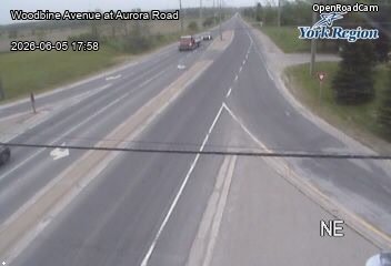 Woodbine Avenue at Aurora Road