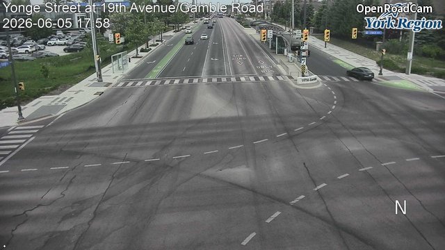 Yonge Street at 19th Avenue/Gamble Road