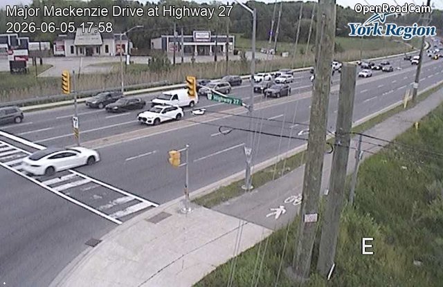 Major Mackenzie Drive at Highway 27