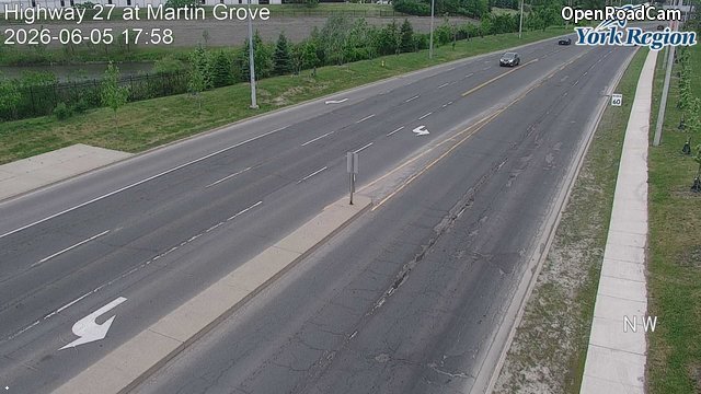 Highway 27 at Martin Grove