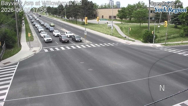 Bayview Ave at Willowbrook Rd