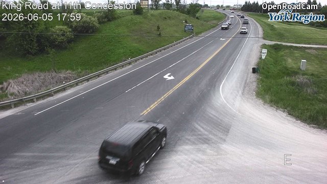 King Road at 11th Concession