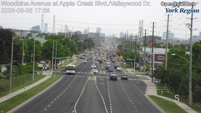 Woodbine Avenue at Apple Creek Blvd./Valleywood Dr.