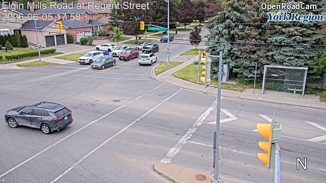 Elgin Mills Road at Regent Street
