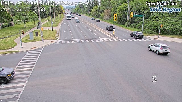 Bathurst Street and Shaftsbury Ave 