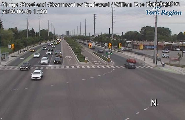Yonge St and Clearmeadow Blvd
