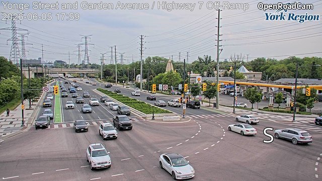 Yonge St. at Garden Ave./ Highway 7 Off-Ramp