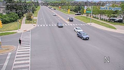 Dufferin St. at Autumn Hill Dr. / Ten Oaks Dr.