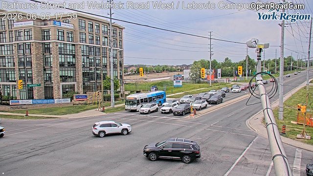 Bathurst St. at Lebovic Campus Dr. / Weldrick Rd.