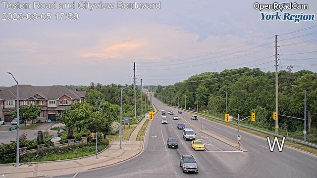 Teston Rd. at Cityview Boulevard