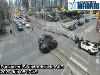 ADELAIDE ST E & PARLIAMENT ST