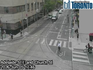 ADELAIDE ST E & CHURCH ST